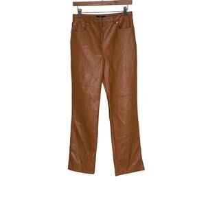 NWT 7 Seven For All Mankind Faux Leather Pants size medium